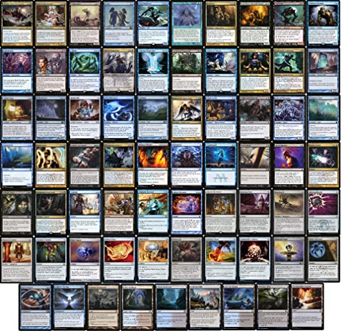 MTG Decks & More BlueBlack Mill Commander Deck  Custom Built  Elite  MTG  EDH  100 Card - Image 1