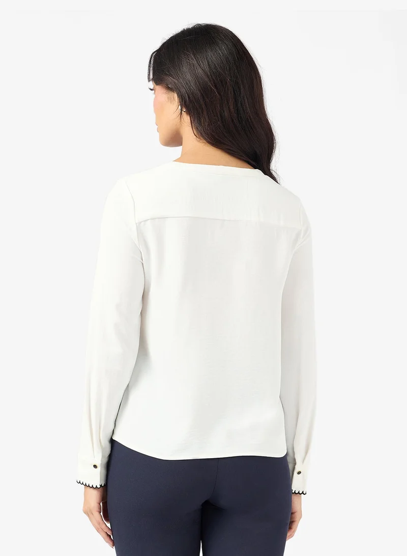 VERO MODA Vmconna Long Sleeve Top