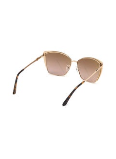 GUESS نظارة شمسية مربعة للنساء للحماية من الأشعة فوق البنفسجية - GU774348G59 - مقاس العدسة 59 ملم  - Image 5