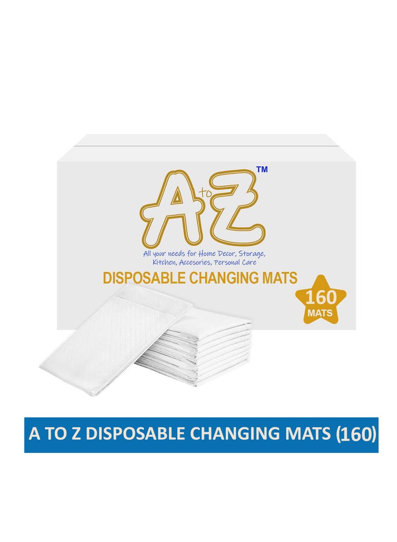 A To Z - Disposable Changing mats (45x60cm) Large, Pack Of 160 - White - Image 2