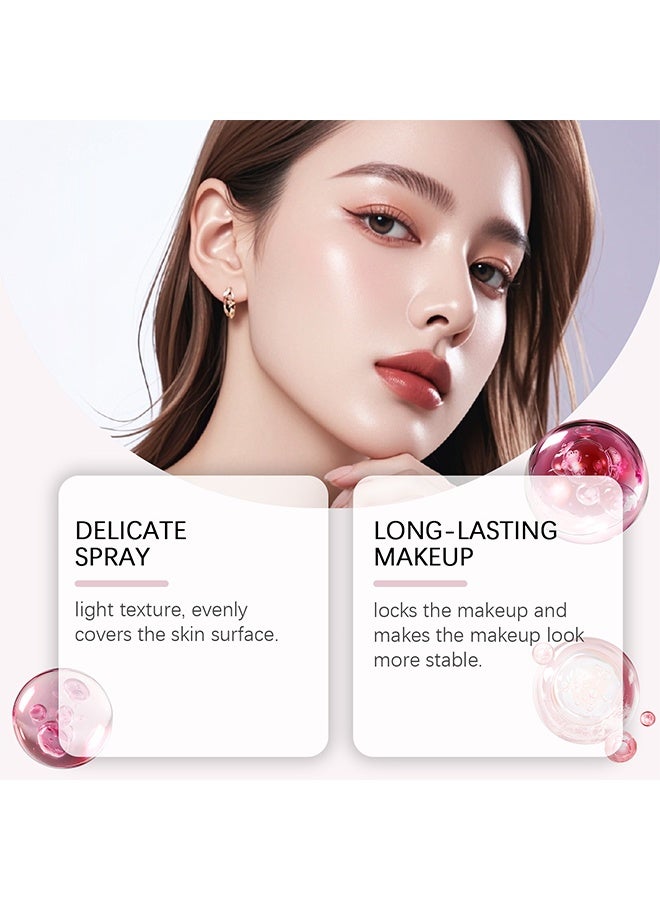 Hoygi Sun Glow Sheer Setting Mist 75ml, Sunglaze Sheer Setting Mist Sunscreen Spf 50, Broad Spectrum Shimmering Body Oil Mist, Hydrating Makeup-Friendly Glow Spray for Face & Body, Water-Resistant & Fast-Absorbing - Image 5