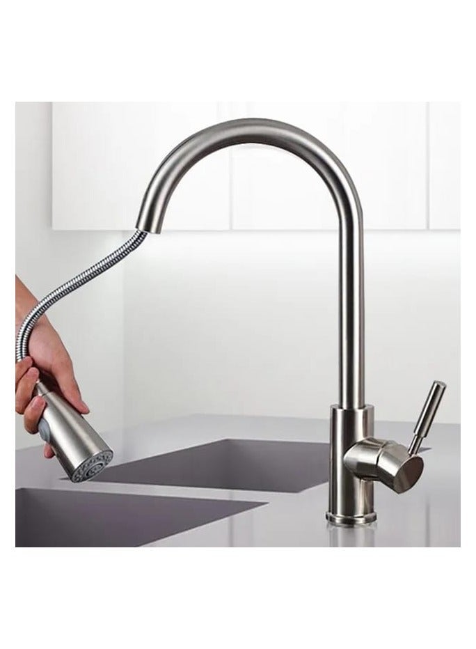 PRIMO PLUS 2 Spraying Mode Sink Faucet Silver - Image 5