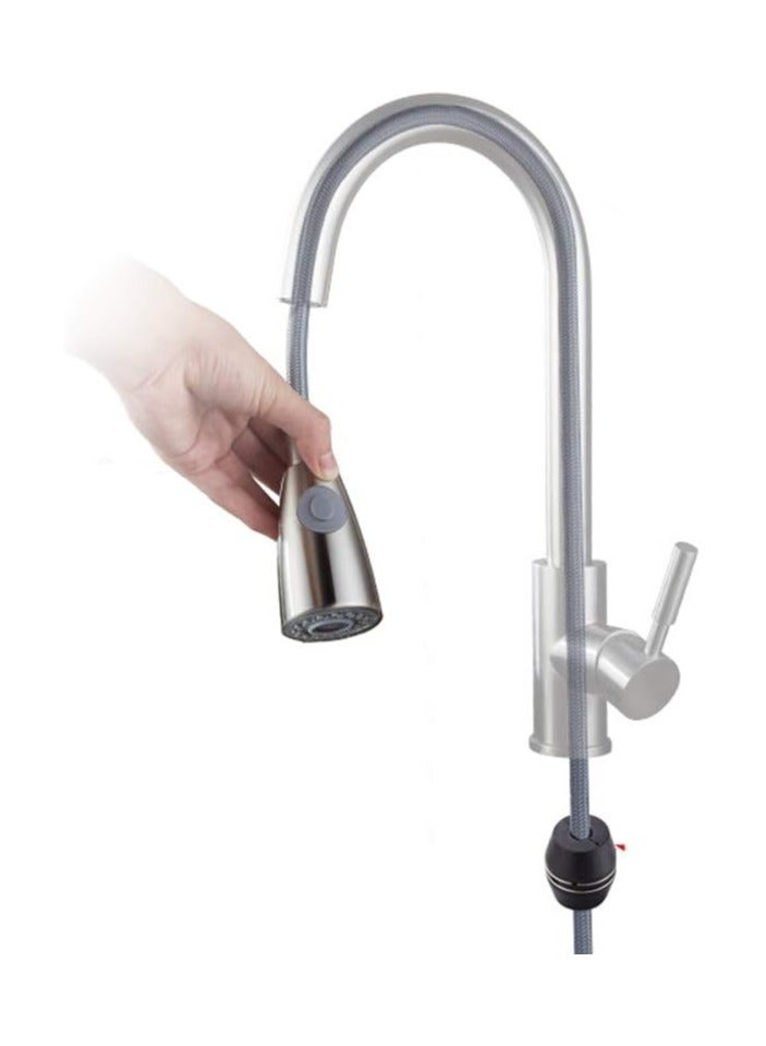 PRIMO PLUS 2 Spraying Mode Sink Faucet Silver - Image 4