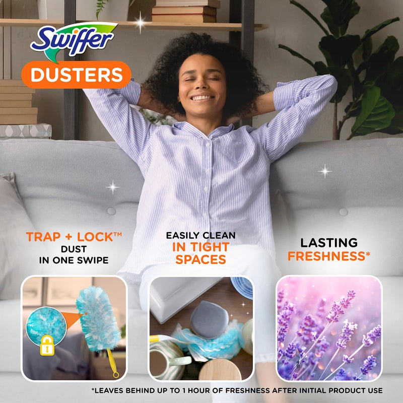 Swiffer Dusters Multi-Surface Duster Refills, Lavender Scent, 10 ct - Image 3