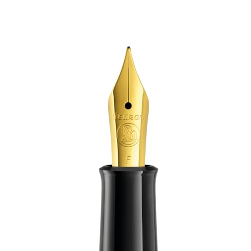 Pelikan Souverän M200 Fountain Pen, Fine Nib, Black, 1 Each (993915) - Image 2