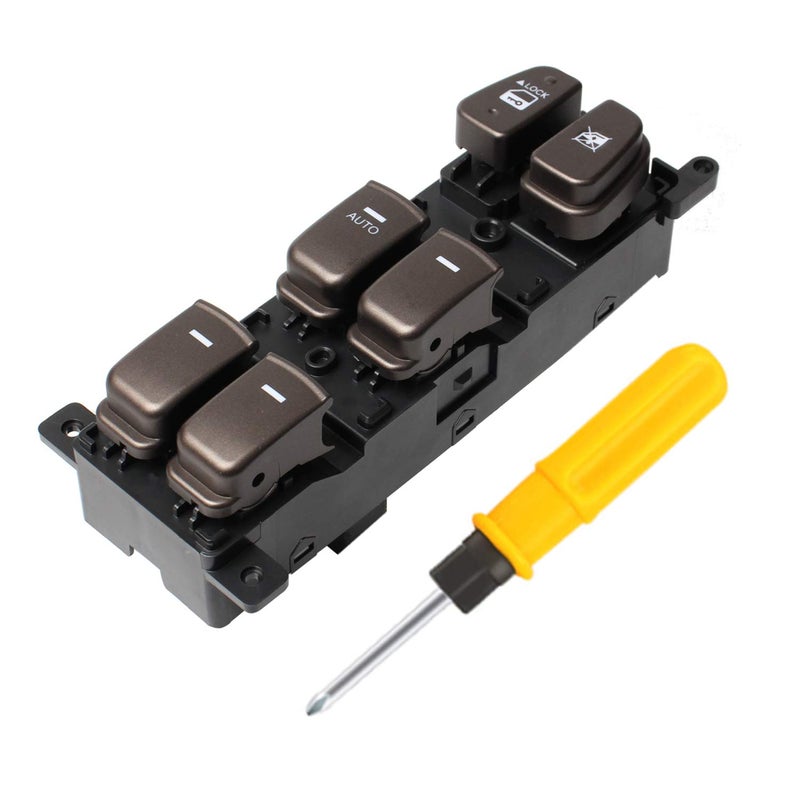 Master Power Window Switch for 20082010 Hyundai Sonata Front Left Driver Side Control Switch 935703K600