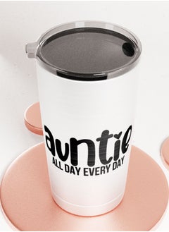 LIT Alumunium Tumbler All day Quote Hot and Cold Tumbler Funny relations quote Cool Aunt Gift  - Image 3