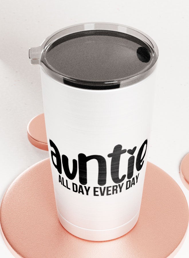 LIT Alumunium Tumbler All day Quote Hot and Cold Tumbler Funny relations quote Cool Aunt Gift - Image 3