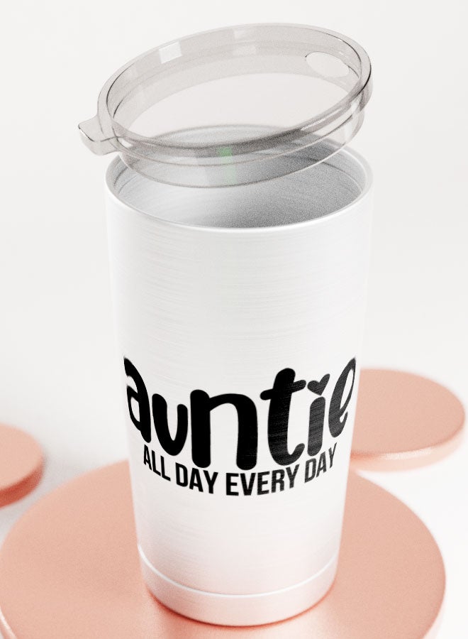 LIT Alumunium Tumbler All day Quote Hot and Cold Tumbler Funny relations quote Cool Aunt Gift - Image 4