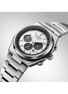 CITIZEN Zenshin Chronograph Eco-Drive Titanium Men's Watch CA4610-85A  - Image 2