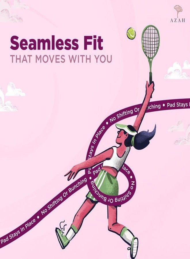 AZAH Sanitary Pads for Teen Large [Pack of 16] | Ultra Absorbent Sanitary Pads for Teenage Girls | 275 MM Long Sanitary pads for Girls | 100% Rash-Free & Cottony Soft | 12 Hrs Leakproof Protection | - Image 5