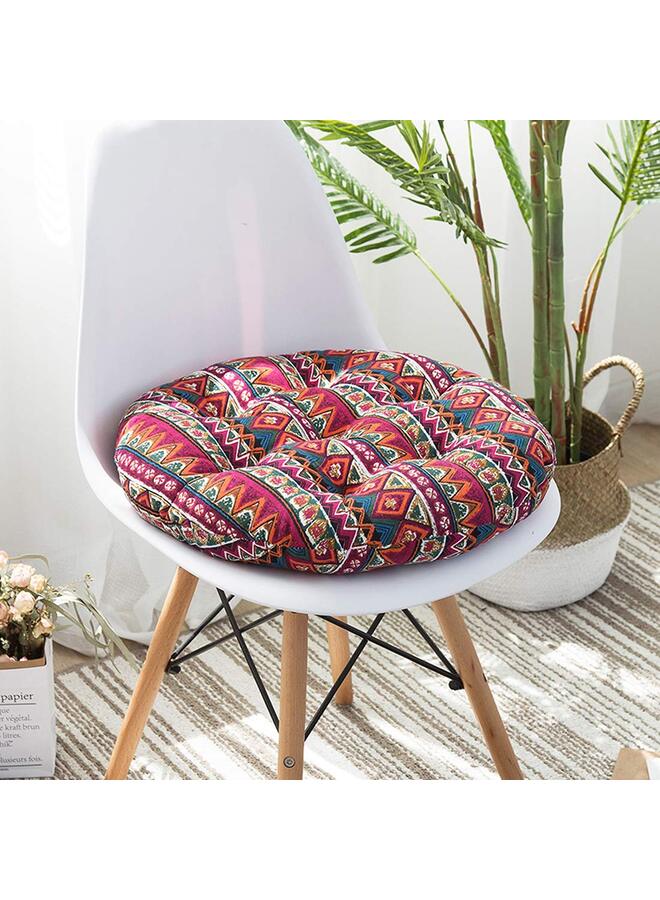 Bohemian Soft Chair Pad Garden Patio Home Kitchen Office Seat Cushion Diameter 22" - Image 3