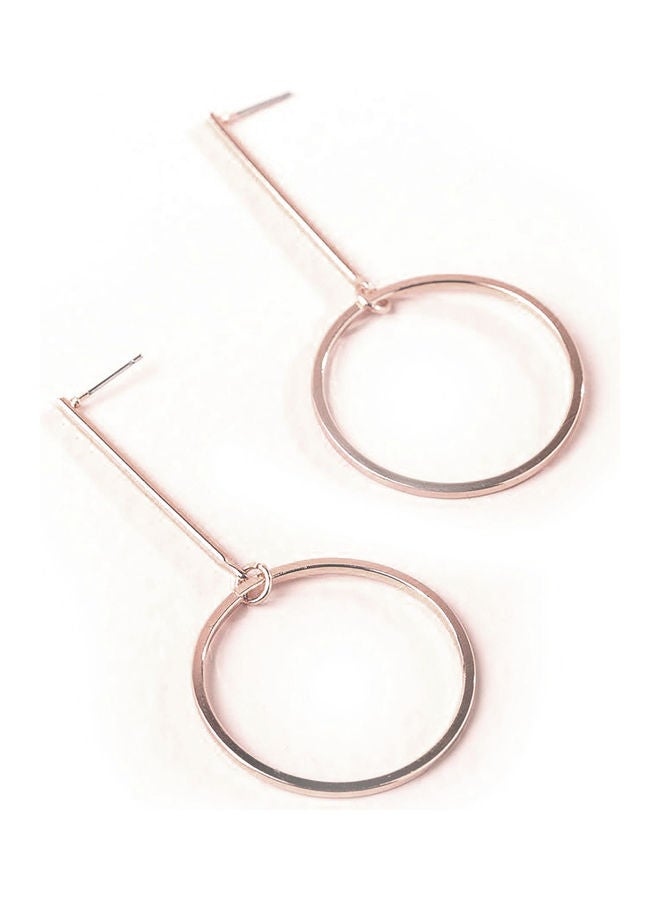 AIWANTO Alissa Drop Circle Earrings - Image 2