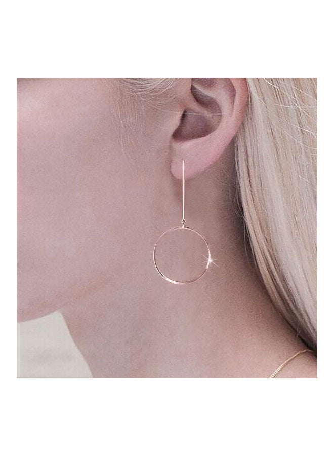 AIWANTO Alissa Drop Circle Earrings - Image 3