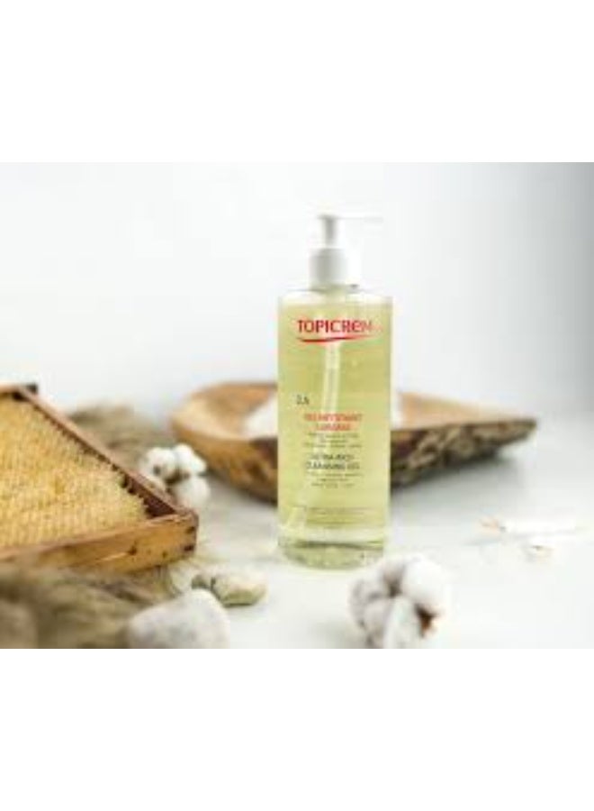Topicrem Ultra Rich Cleansing Gel 500ml - Image 2