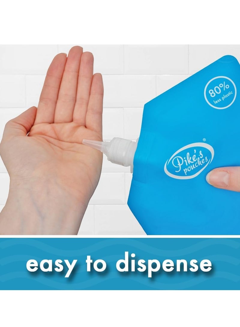 أكياس بايك زيت جوز الهند للكلاب والقطط، سائل المملكة المتحدة 300 مل مرطب لتخفيف حكة الجلد للبشرة الجافة والفراء مهدئ للأنف والخطم علاج طبيعي لحكة الكفوف مناسب لفراء الجراء - Image 2