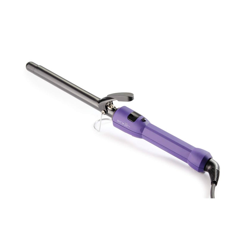 IKONIC Curl Me Up 19mm Hair Curler Purple with Ceramic Barrel Heat Ready Indicator Comfortable Rubber Grip Safety Stand and Salon Length Swivel Cord for quick Salon like finish - Image 2