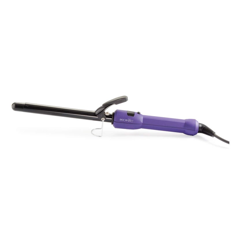 IKONIC Curl Me Up 19mm Hair Curler Purple with Ceramic Barrel Heat Ready Indicator Comfortable Rubber Grip Safety Stand and Salon Length Swivel Cord for quick Salon like finish - Image 3