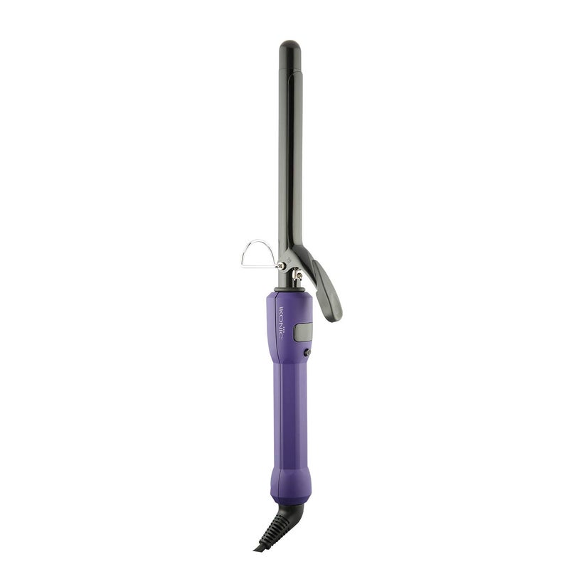 IKONIC Curl Me Up 19mm Hair Curler Purple with Ceramic Barrel Heat Ready Indicator Comfortable Rubber Grip Safety Stand and Salon Length Swivel Cord for quick Salon like finish - Image 4