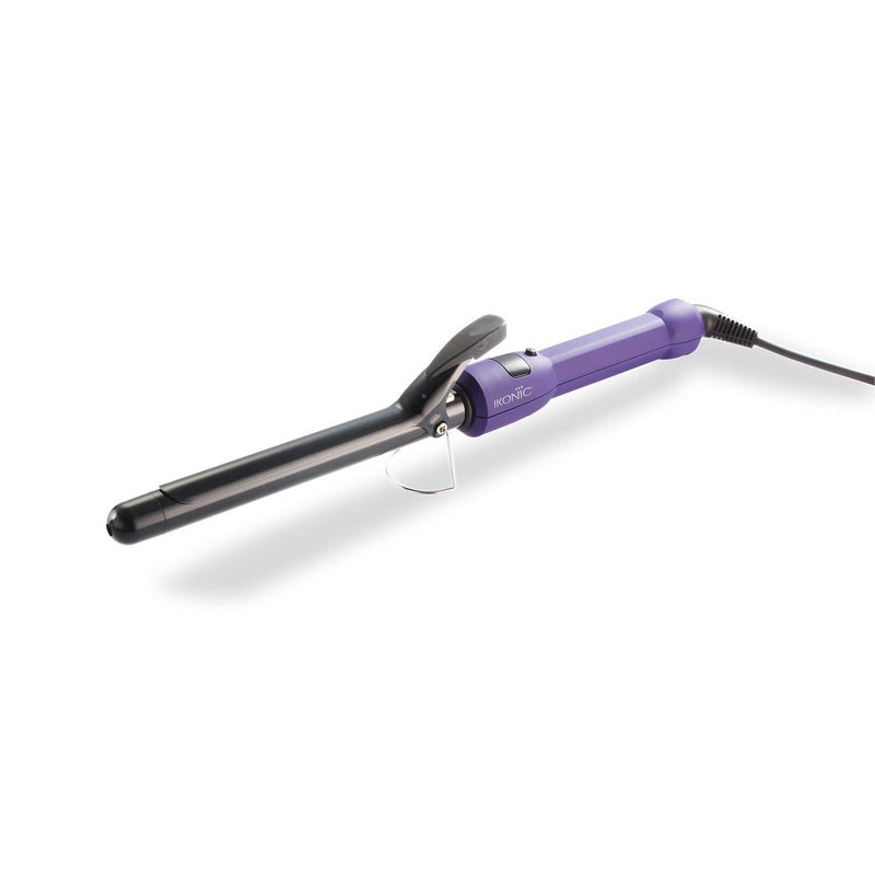 IKONIC Curl Me Up 19mm Hair Curler Purple with Ceramic Barrel Heat Ready Indicator Comfortable Rubber Grip Safety Stand and Salon Length Swivel Cord for quick Salon like finish - Image 1
