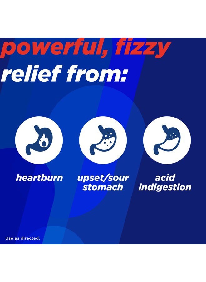 Alka-Seltzer Extra Strength Heartburn Relief Effervescent Antacid Tablets, Fast Indigestion Relief, 36Ct - Image 3