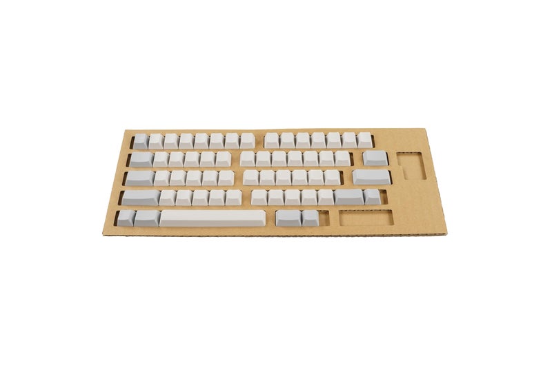 مجموعة مفاتيح PFU HHKB الاحترافية البيضاء غير المنقوشة 60 مفتاح مساعد الكتابة باللمس USB