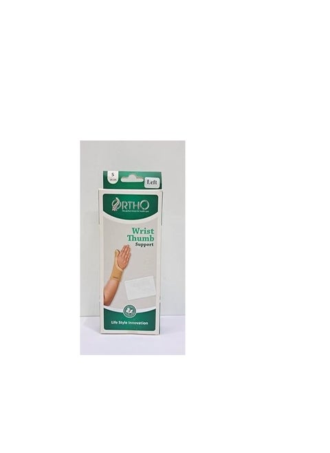 Roll over image to zoom in Ortho Wrist Thumb Support, Left Hand, Small Size