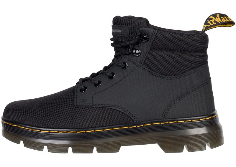 Dr Martens Dr. Martens, Unisex Rakim 6 Tie Boot, Black Extra Tough 50/50+Ajax, 12 US Women/11 US Men - Image 2