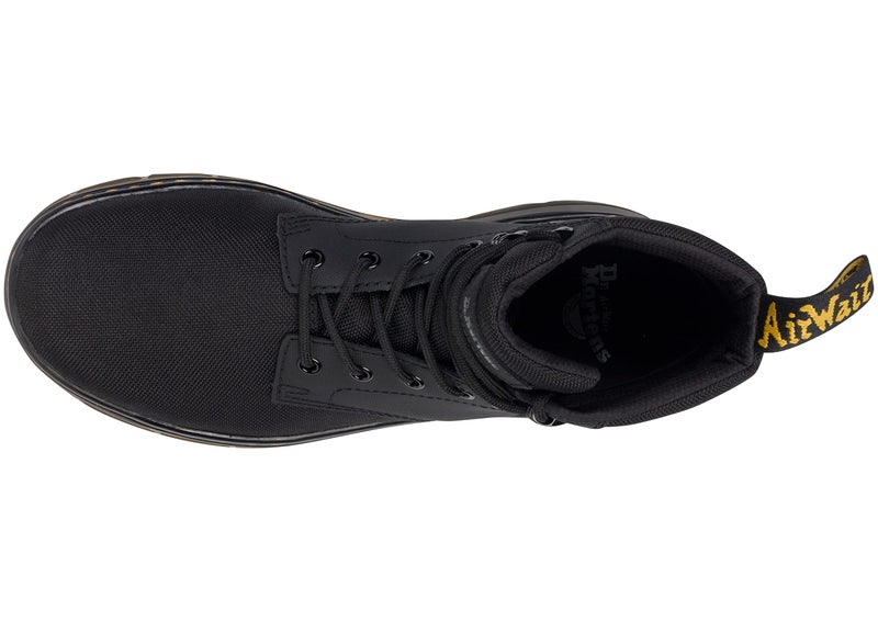 Dr Martens Dr. Martens, Unisex Rakim 6 Tie Boot, Black Extra Tough 50/50+Ajax, 12 US Women/11 US Men - Image 4