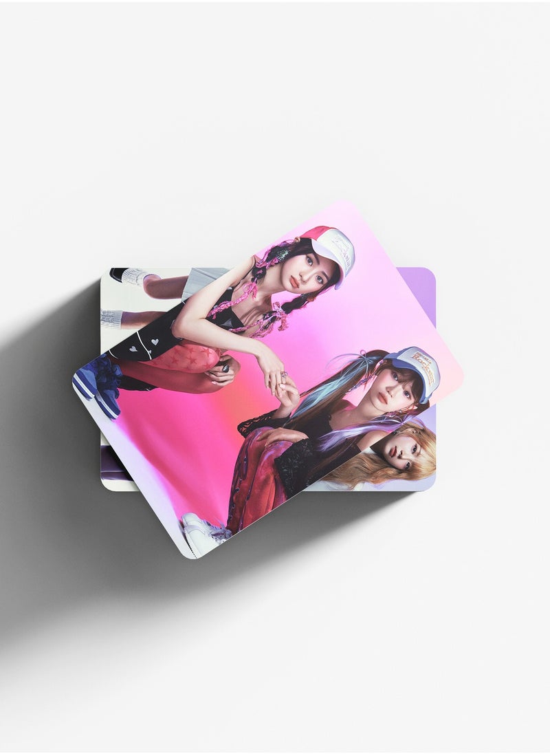 EHOME 55Pcs LE SSERAFIM 3rd Mini Album EASY Lomo Card  - Image 5
