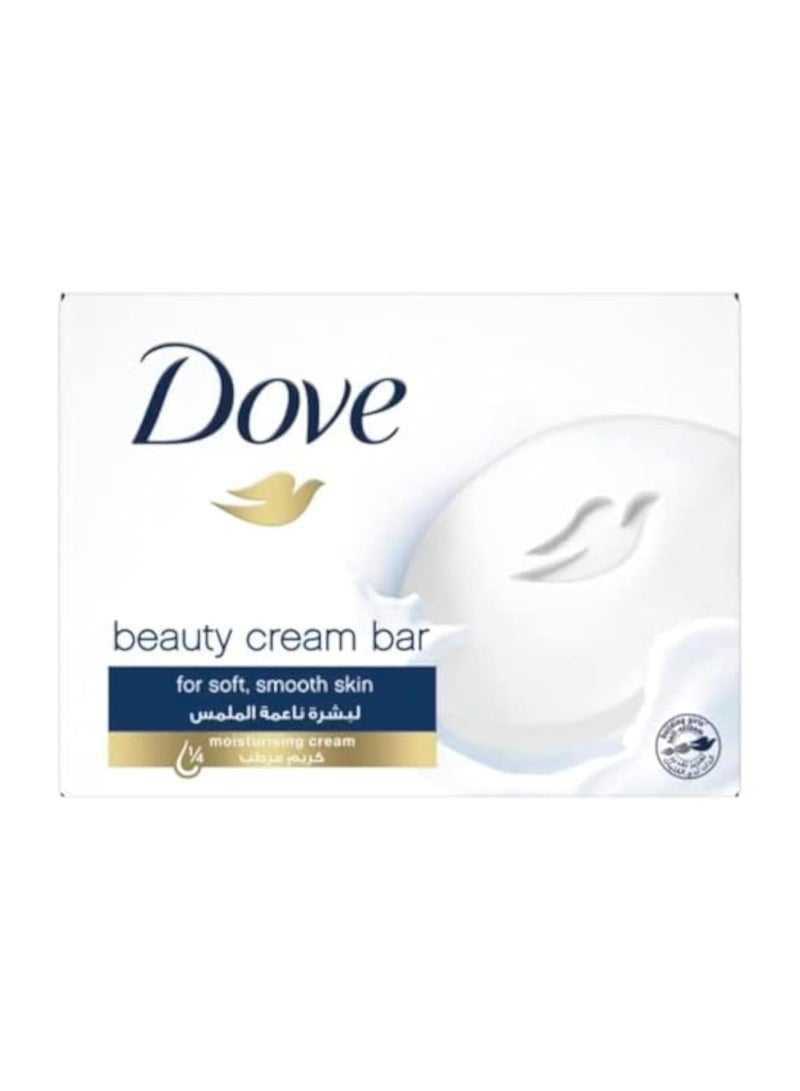 دوف صابون دوف بيوتي كريم أبيض مصنوع من ¼ كريم مرطب 90 جرام