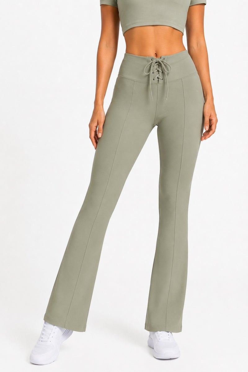 Moveletix Women's Summer Training Leggings Green Luxe Soft - Image 1