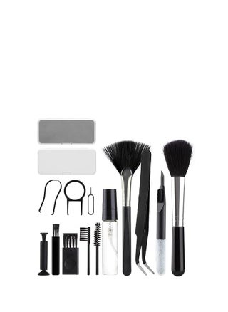 Tech 18 in 1 Cleaning Kit Multi-Function Computer Cleaner Tool with Storage Box Earbuds Keyboard Screen Cleaner, for Laptops Phones Tablets Headphones Cameras and More - pzsku/ZB33D383AD73683618C6FZ/45/1742302352/e8385e43-5256-4d46-ba6a-722231bc3ce8