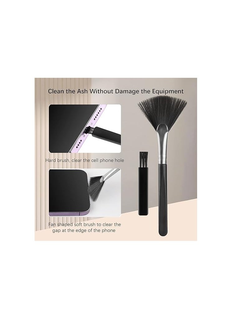 Tech 18 in 1 Cleaning Kit Multi-Function Computer Cleaner Tool with Storage Box Earbuds Keyboard Screen Cleaner, for Laptops Phones Tablets Headphones Cameras and More