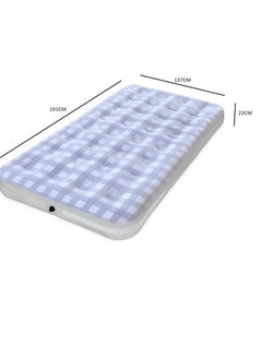 FULL JOY Double Size Inflatable Air Mattress for Camping - 9 Inch Height, Foldable with Waterproof Flocked Top - Portable Inflatable Air Mattress for Home/Travel/Housewarming Gift  - Image 2
