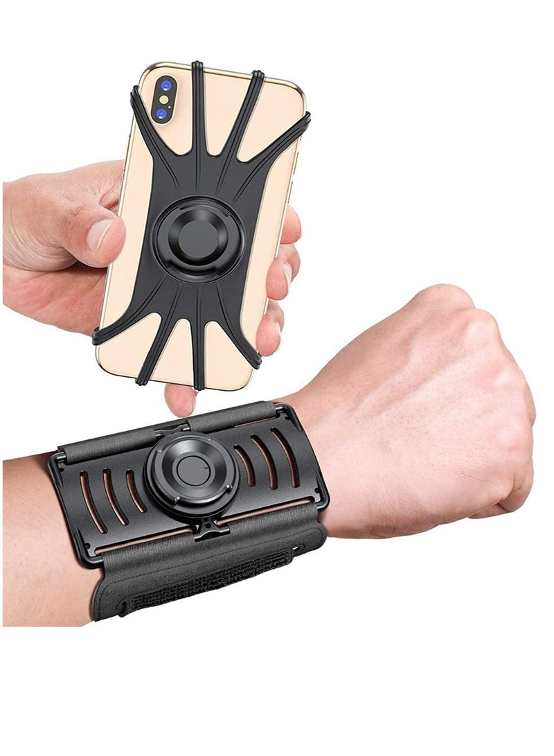 KASTWAVE Running Armband 360° Rotatable Wristband Mobile Phone Holder for Jogging (iPhone 11 Pro Max,/11/Xs/X/8 Plus/7/6, Galaxy S20/S10/S10e/S9, Android Works Well)  - Image 1