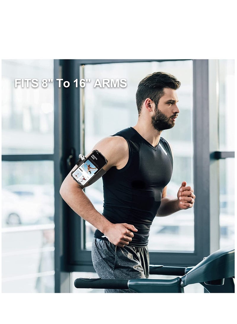 KASTWAVE Running Armband 360° Rotatable Wristband Mobile Phone Holder for Jogging (iPhone 11 Pro Max,/11/Xs/X/8 Plus/7/6, Galaxy S20/S10/S10e/S9, Android Works Well)  - Image 2