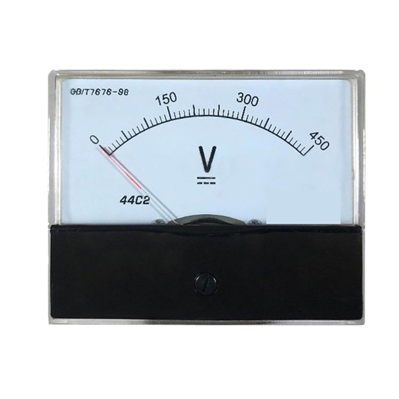 44c2 DC Voltmeter dc10v 20V 30V Tachometer 1500rpm Pointer Meter 80x100 44c1(5V) - Image 1