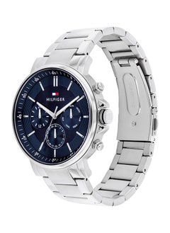 TOMMY HILFIGER Men's Analog Round Shape Stainless Steel Wrist Watch 1710588 - 44 Mm  - Image 4