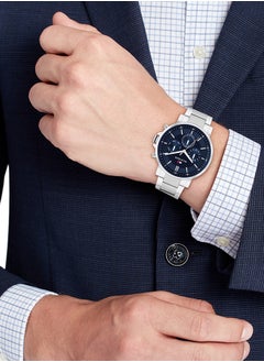 TOMMY HILFIGER Men's Analog Round Shape Stainless Steel Wrist Watch 1710588 - 44 Mm  - Image 2