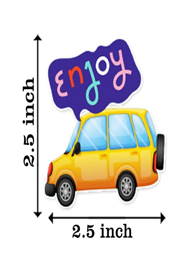 Suruchi Strokes Vehicle Birthday Decoration | Transport Theme Cup Cake Topper for Kids Car Theme Birthday Party - Image 3