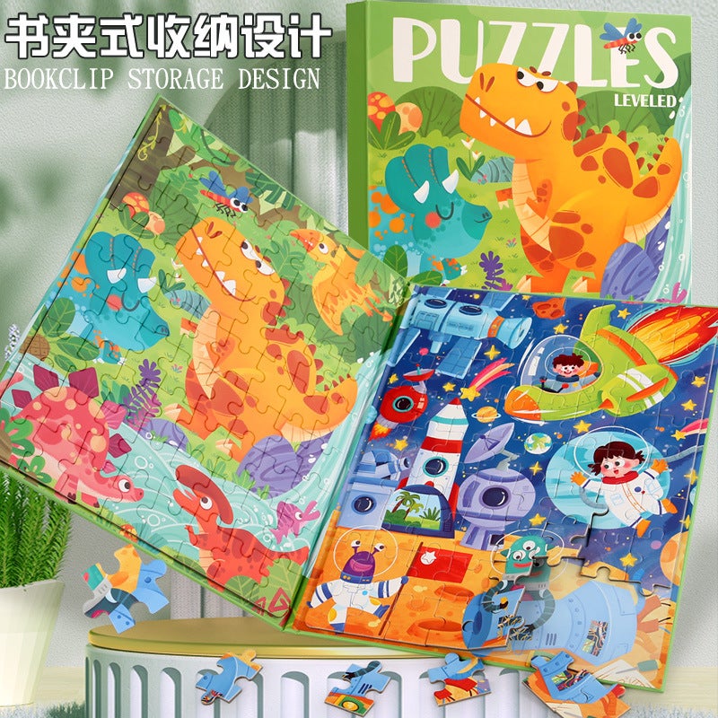 Children 3-10 Years Old Puzzle Advanced Magnetic Puzzle Enlightenment Education Kindergarten Boys And Girls Puzzle Toys - Image 4