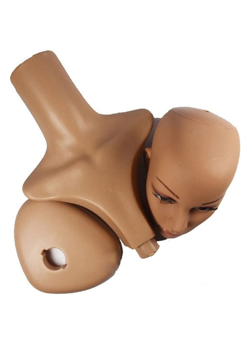 Estelle Female Mannequin Head Model Stand Mannequin Manikin Wig Glasses Hat Display Hold - Image 5