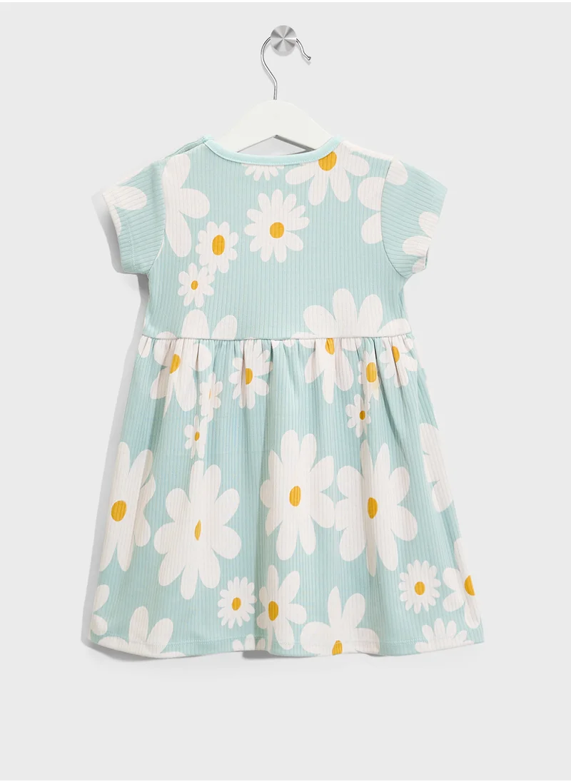 ريبلز مع نمشي Girls Cotton Dress