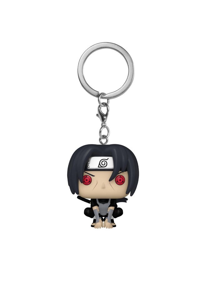 Funko Funko POP! Keychain: Naruto - Itachi Uchiha - (Moonlit) Novelty Keyring - Collectable Mini Figure - Stocking Filler - Gift Idea - Official Merchandise - Anime Fans - Backpack Decor  - Image 1