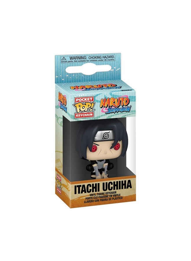Funko Funko POP! Keychain: Naruto - Itachi Uchiha - (Moonlit) Novelty Keyring - Collectable Mini Figure - Stocking Filler - Gift Idea - Official Merchandise - Anime Fans - Backpack Decor  - Image 2