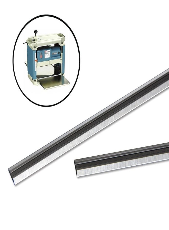 HZ FOXBC 12 Inch Planer Blades for Makita 2012NB and 2012, Replace 793346-8 - Set of 2 - Image 4