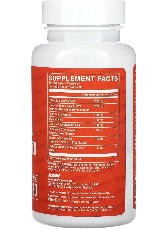 رو بوم - حارق الدهون الأساسي - 60 كبسولة نباتية - Image 2