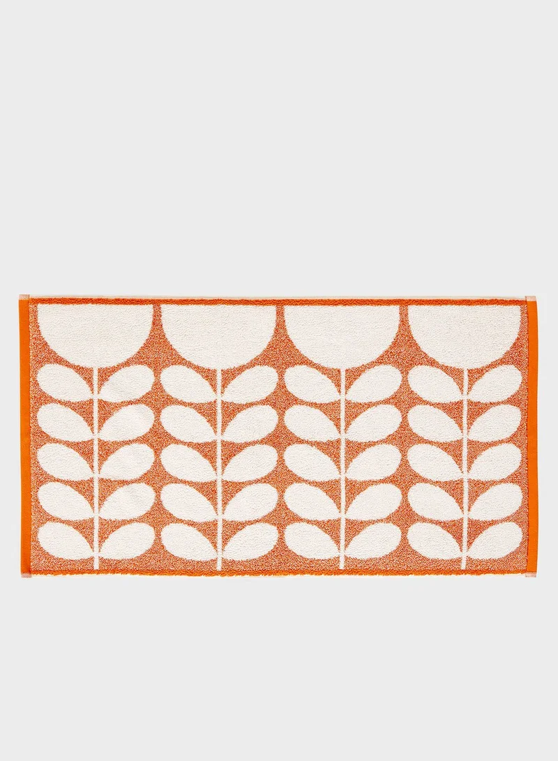 orla kiely Sunset Sunflower Bath Mat 50 X 90Cm