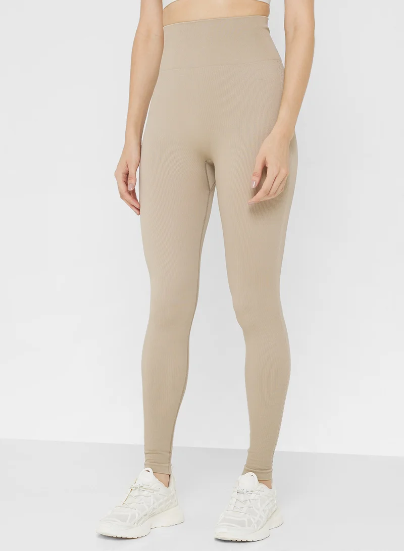 فورورد High Rise Ribbed Leggings